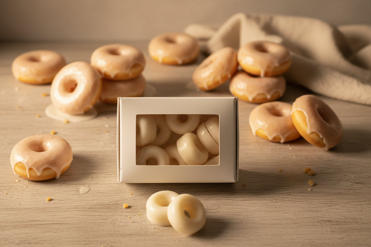 Duft-Wachsmelts Vanille-Donuts