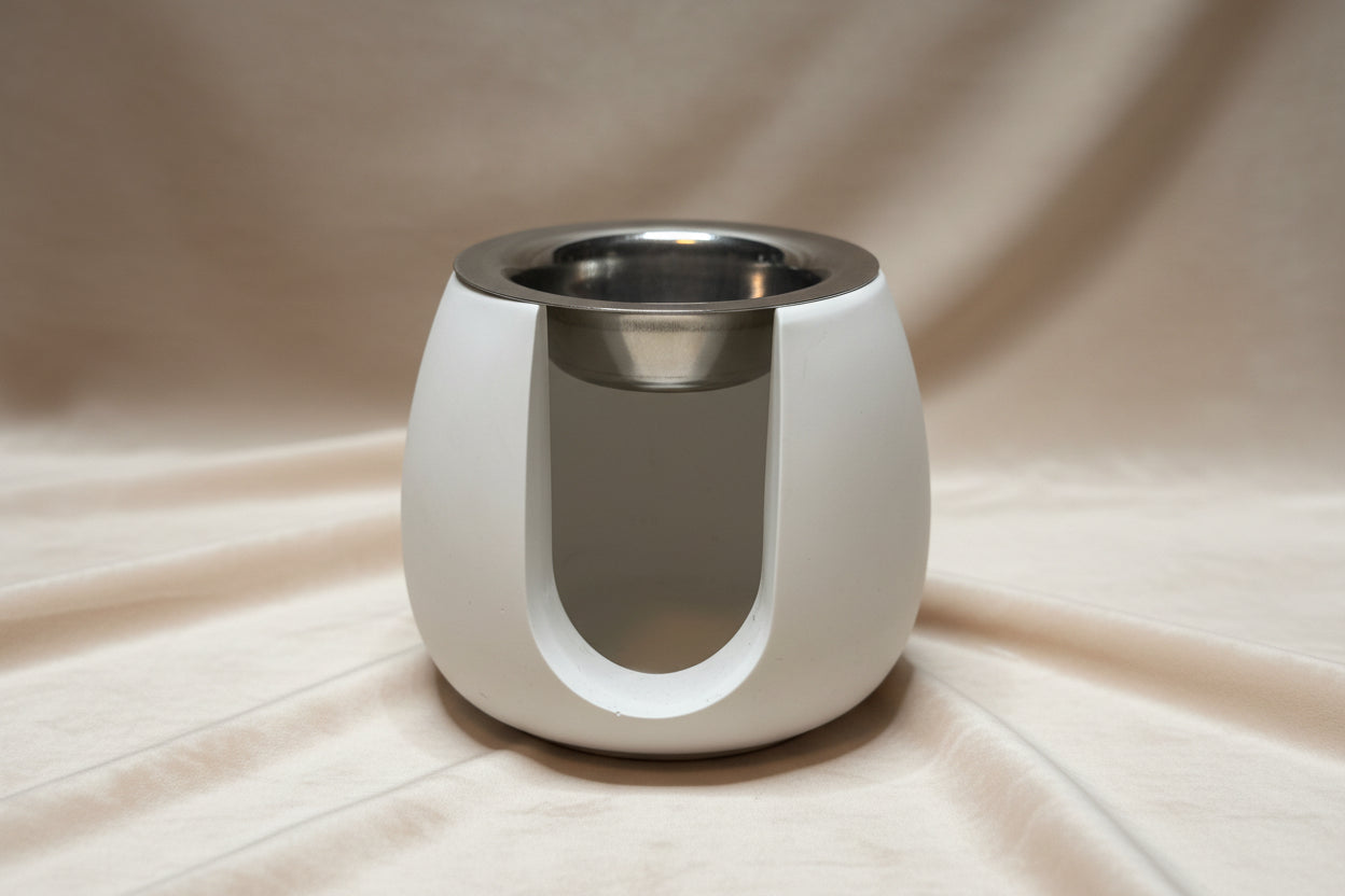 Duftlampe weiss