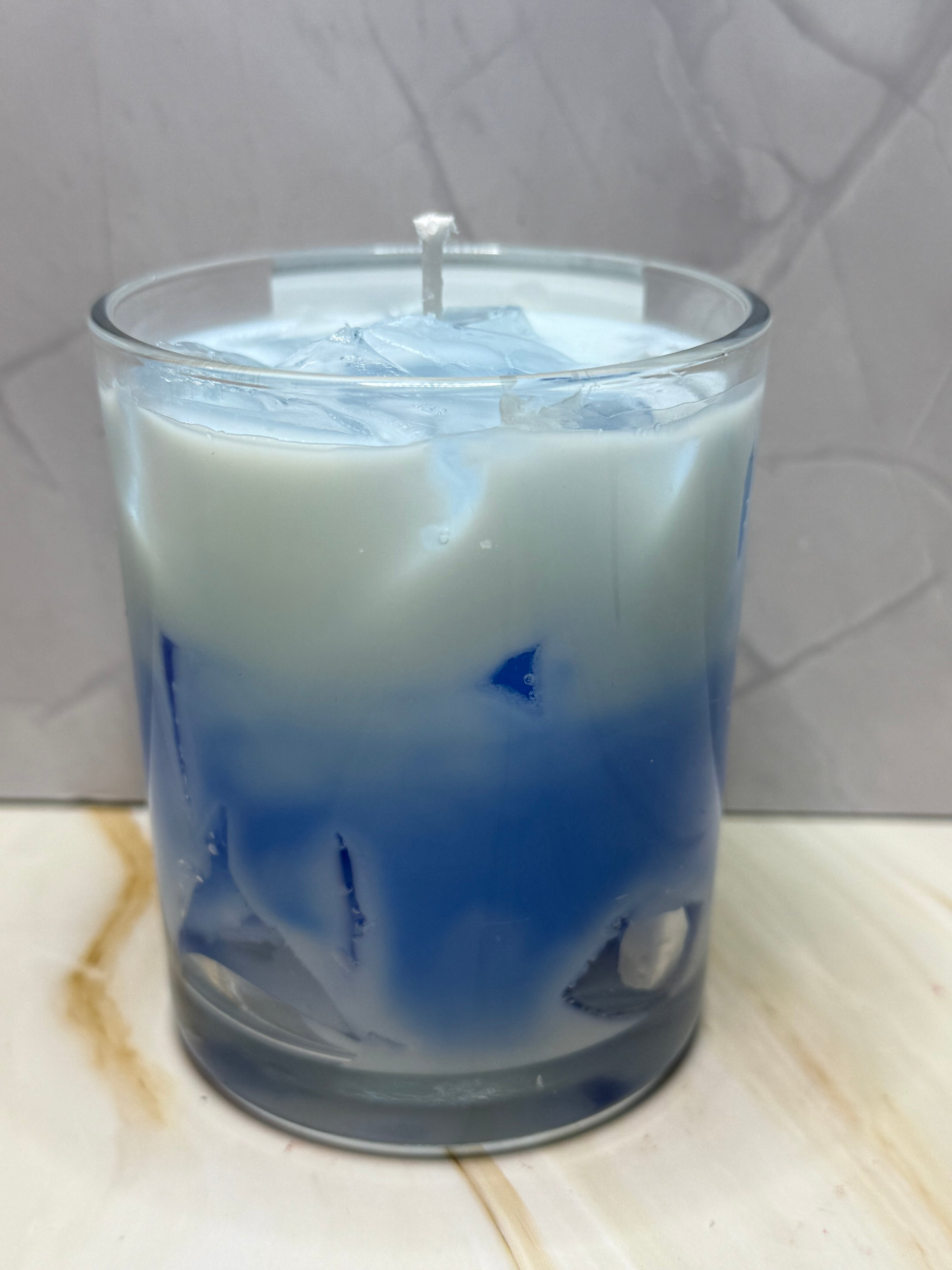 Blue Raspberry Iced Latte