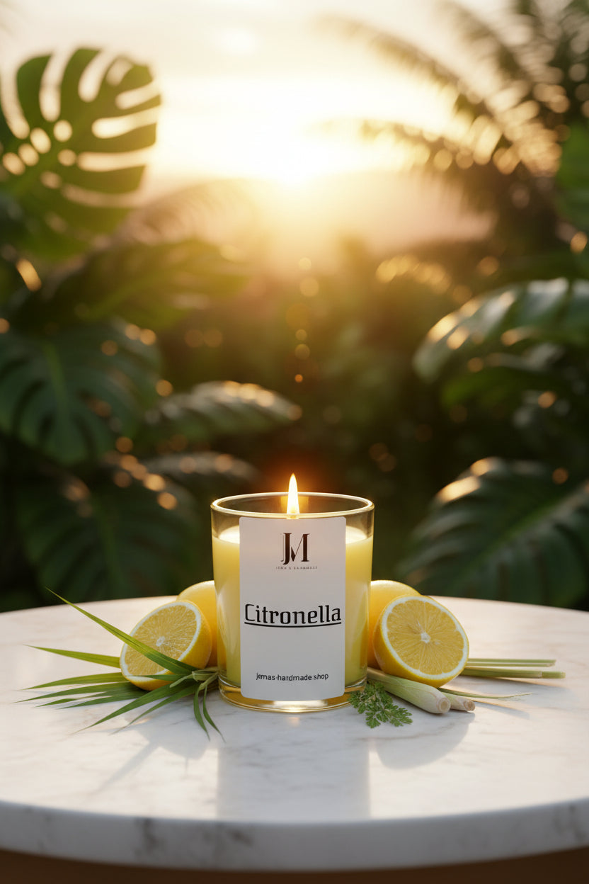 Citronella im Glas